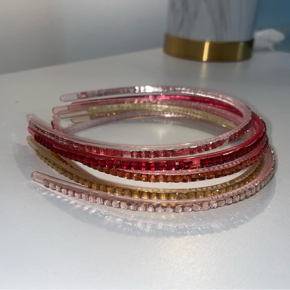 Set of 7 bedazzled headbands - Picture 4 of 9